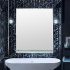 Зеркало для ванной Omega Glass NNFP006М с полкой 50x60 см прямоугольное