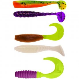 Набор приманок Helios HS-PBP2-SET3 Крупный окунь