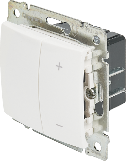 Диммер нажимной - Legrand Valena - 600Вт винтовые зажимы - белый