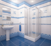 Душевая ширма Metakam квадратная 89x89x177см цвет профиля белый раздвижная стекло 4мм матовое