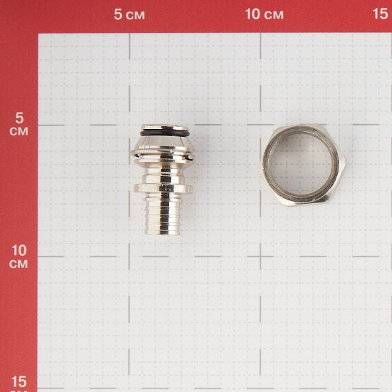Соединитель прямой Rehau латунь 16 мм х 3/4 EK ВР(г) (11691751001/11096091001)