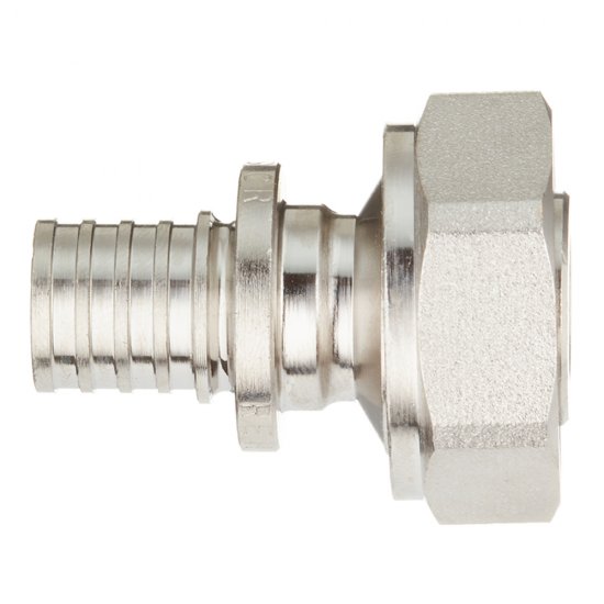 Соединитель прямой Rehau латунь 16 мм х 3/4 EK ВР(г) (11691751001/11096091001)