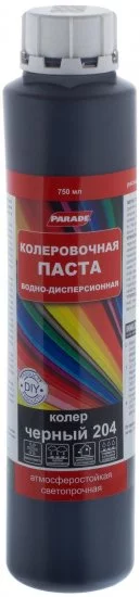 Колер Parade №204 750 мл цвет чёрный