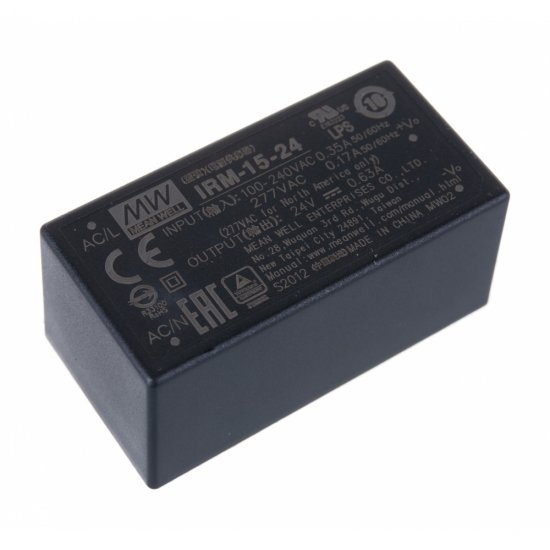 Источник питания Mean Well IRM-15-24