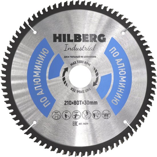 Пильный диск по алюминию Hilberg Hilberg Industrial