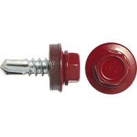 Кровельный саморез swfs 4.8х28 RAL-3003 300 шт.