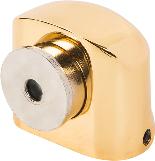 Стопор дверной Apecs DS-2751 с винтовым креплением ЦАМ цвет золото