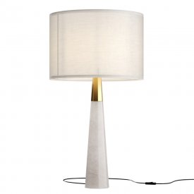 Лампа настольная E27 60 Вт Maytoni Bianco (Z030TL-01BS1)