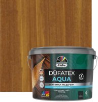 Пропитка для дерева водная цвета тик Dufatex aqua 2.5 л