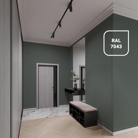 Краска для стен и потолков Tikkurila Euro-20 полуматовая прозрачная база С 0.9 л