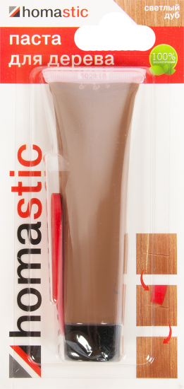 Паста для восстановления паркета и ламината светлый дуб 50 г