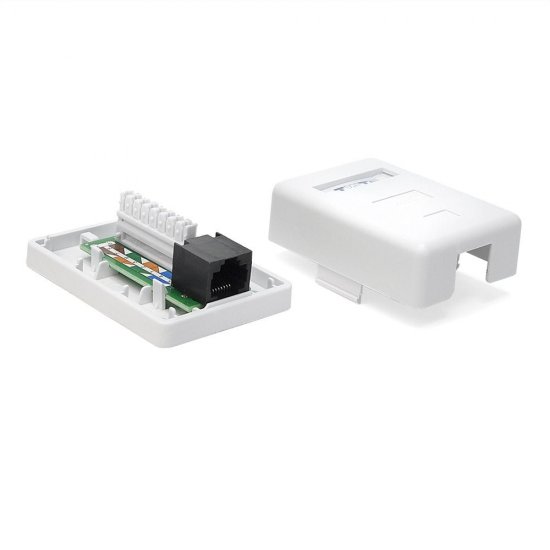 Настенная розетка TWT TWT-SM1-45/6-WH