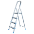 Стремянка алюминиевая Ladderbel STR-AL-4 4 ступени, максимальная нагрузка 150 кг