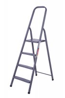 Стремянка стальная Ladderbel STR-ST-4 4 ступени, максимальная нагрузка 150 кг