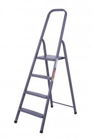 Стремянка стальная Ladderbel STR-ST-4 4 ступени, максимальная нагрузка 150 кг