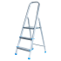 Стремянка алюминиевая Ladderbel STR-AL-3 3 ступени, максимальная нагрузка 150 кг