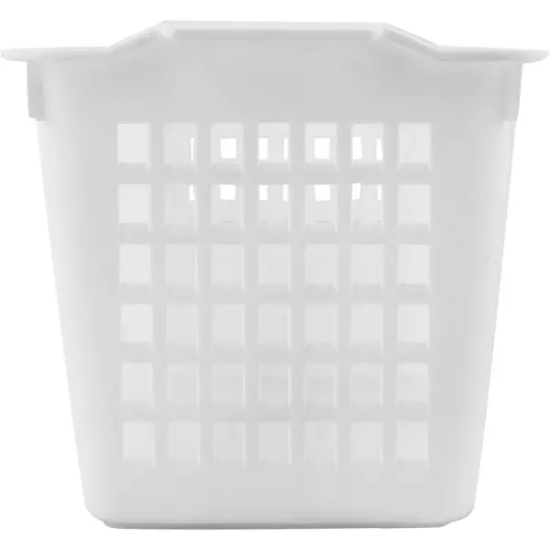 Корзинка для хранения Нижнекамский 1300 полипропилен 28x13.5x12.3 см цвет белый