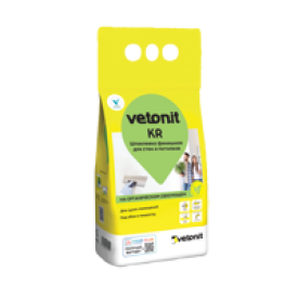 Шпаклёвка полимерная финишная Vetonit КР 5 кг