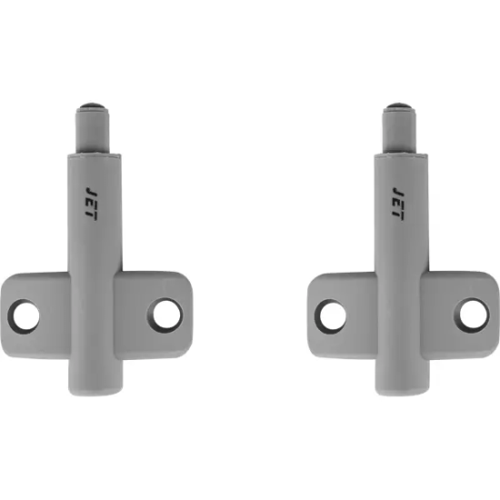 Демпфер разборный 12 мм пластик цвет серый, 2 шт.