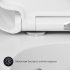 Унитаз подвесной AM.PM Sensation FlashClean безободковый без сиденья (C301700WH)