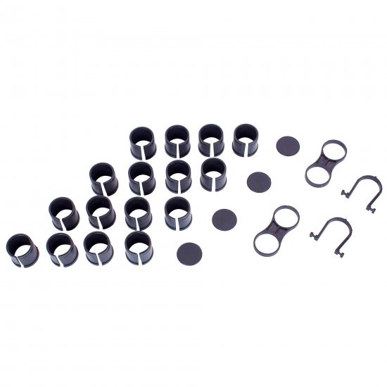 Стеллаж Optimus пластиковый 5 полок 187x90x40 см цвет чёрный нагрузка на полку 70 кг