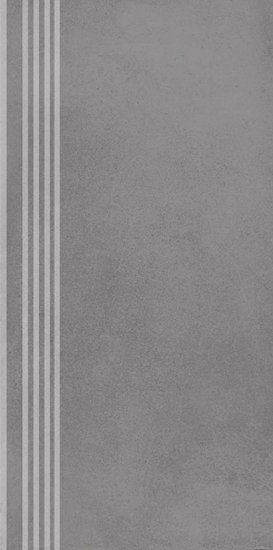 Керамогранит ступень Kerama Marazzi Мирабо серый обрезной 600х300х9 мм