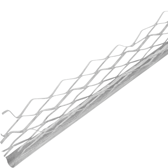 Профиль угловой (ПУ) оцинкованный сетчатый 35x35x3000 мм