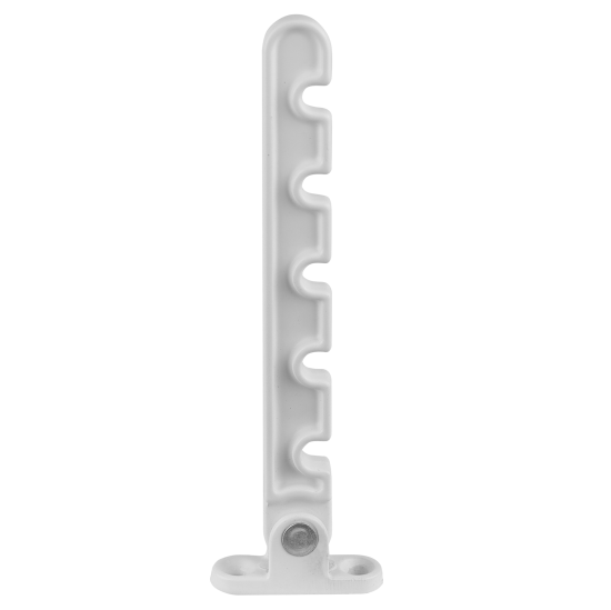 Ограничитель оконный 175 мм сталь цвет белый