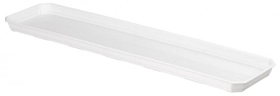 Поддон для балконного ящика 56.8 x 13.8 x 2.4 см полипропилен, цвет мраморный