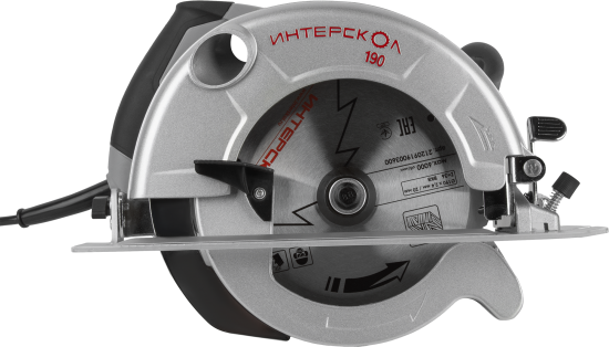 Пила циркулярная Интерскол ДП-190/1600М, 1600 Вт, 190 мм