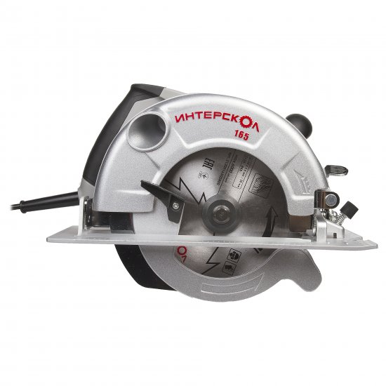 Пила циркулярная Интерскол ДП-165/1200, 1200 Вт, 165 мм