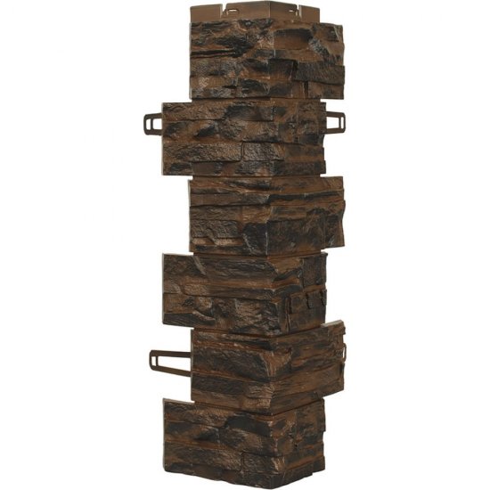 Угол наружный к фасадным панелям profBUILD ROYAL STONE коллекция ROCKY STONE МОНРЕАЛ