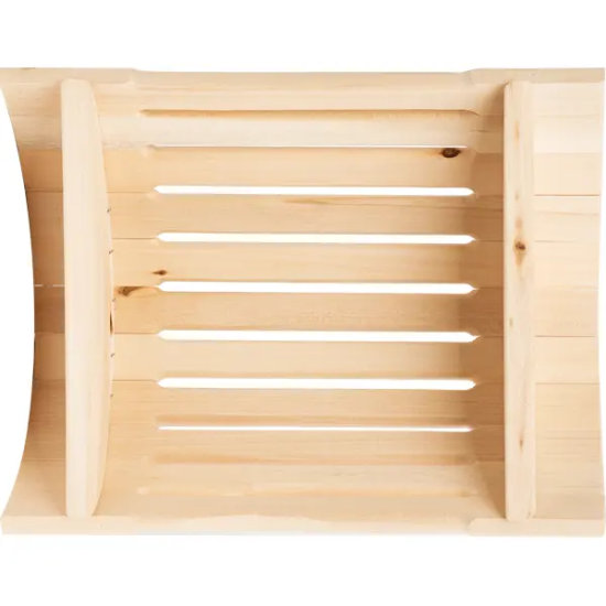 Абажур из фигурной рейки