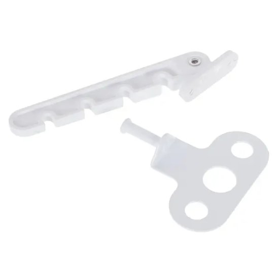 Ограничитель оконный для ПВХ окна 105 мм пластик белый