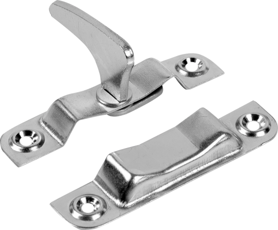 Завертка форточная Likchel ЗФ-1 40 мм сталь цвет цинк