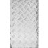 Лист рифленый квинтет АМг2 1.5x300x1200 мм, алюминий