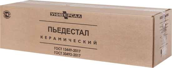 Пьедестал для раковины Универсал 17x68 см керамика