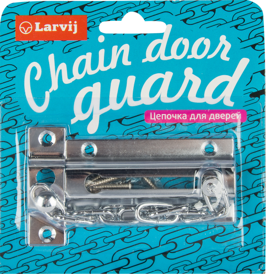 Цепочки дверные 60x110 мм цвет хром