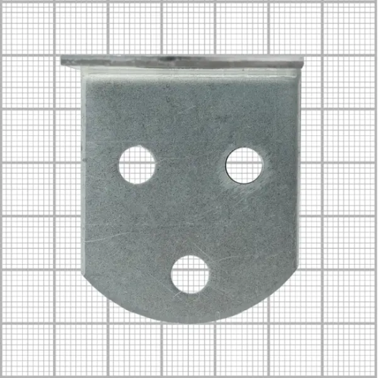 Проушина для замка гнутая d 16 мм 50x40x40 мм, 1 шт.