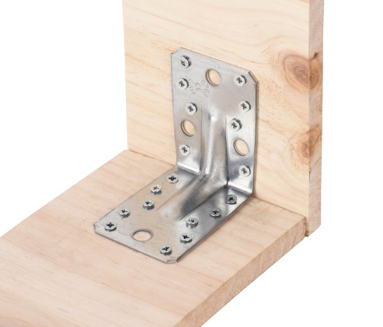 Угол крепежный усиленный GAH ALBERTS KUU 90x90x65x2.5