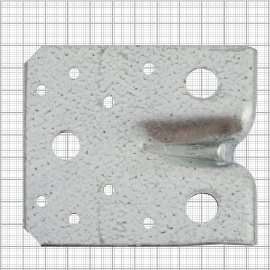 Угол крепежный усиленный KUU GAH ALBERTS 105x105x90x3