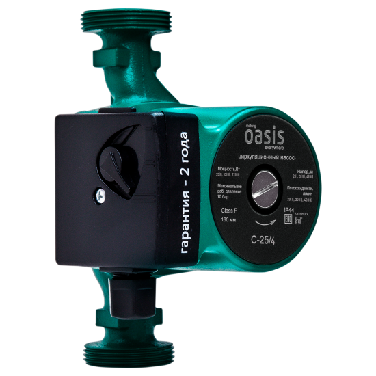 Циркуляционный насос Oasis 25/4 180 мм с гайками 1