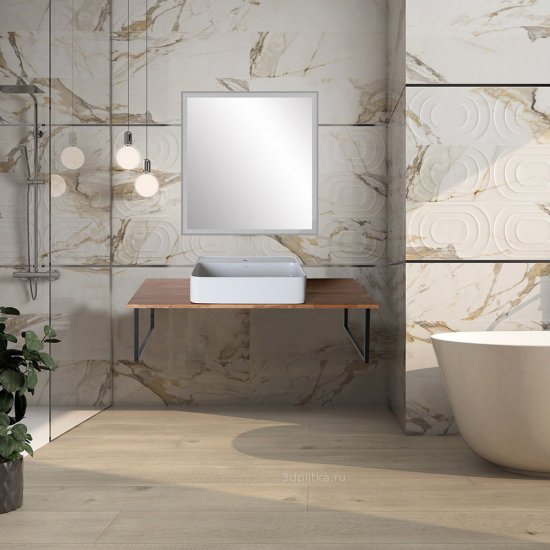 Столешница под раковину 100х47х2 см массив дуба АСБ-Мебель Оливия (12392)