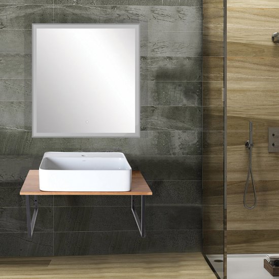 Столешница под раковину 60х47х2 см массив дуба АСБ-Мебель Оливия (12390)