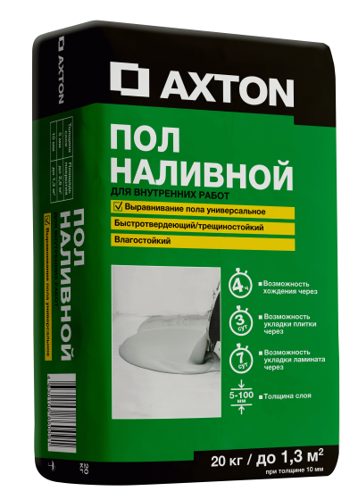 Наливной пол Axton 20 кг