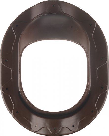 Проходной элемент Поливент для готовой кровли из металлочерепицы коричневый RAL 8017