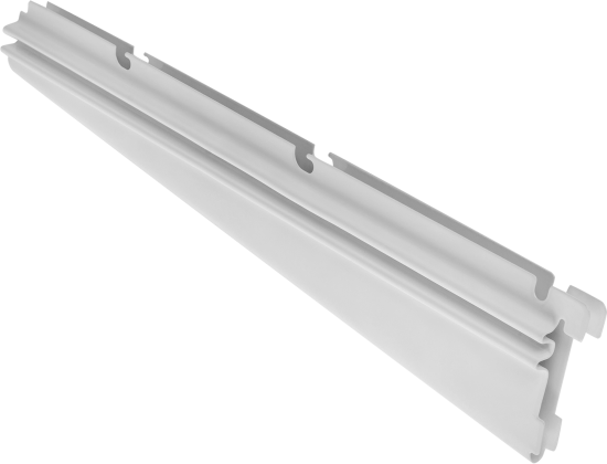 Кронштейны для корзин Larvij 44.2 см нагрузка до 60 кг цвет белый 2 шт