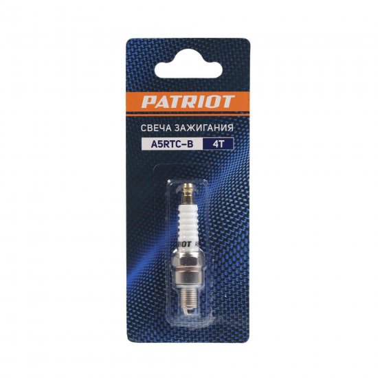Свеча зажигания Patriot А5RTC для 4-тактных двигателей, 6 мм