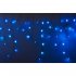 Гирлянда Neon-Night АЙСИКЛ бахрома, 4,8х0,6 м, белый ПВХ, 176LED синие