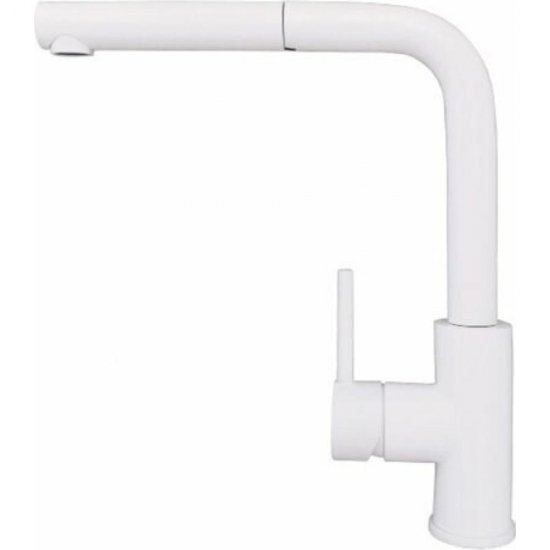 Смеситель для кухни ALVEUS ZEOS P MONARCH WHITE MATT